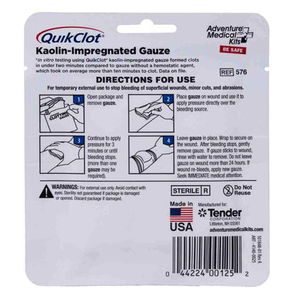 QuikClot Gauze 3" x 2'