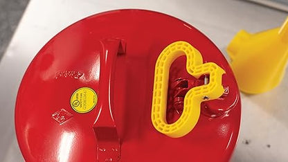 Eagle 5 Gal Type I Safety Gas Can (Steel + Funnel)