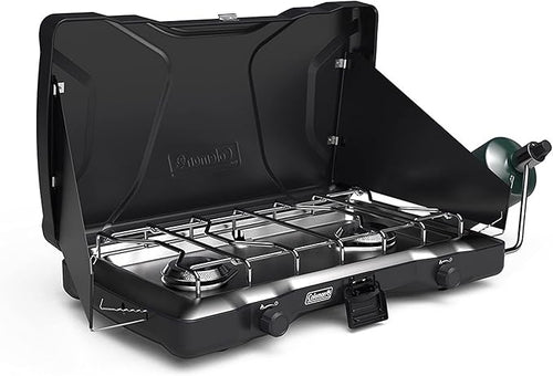 Coleman Triton 2-Burner Propane Camping Stove (22,000 BTU)