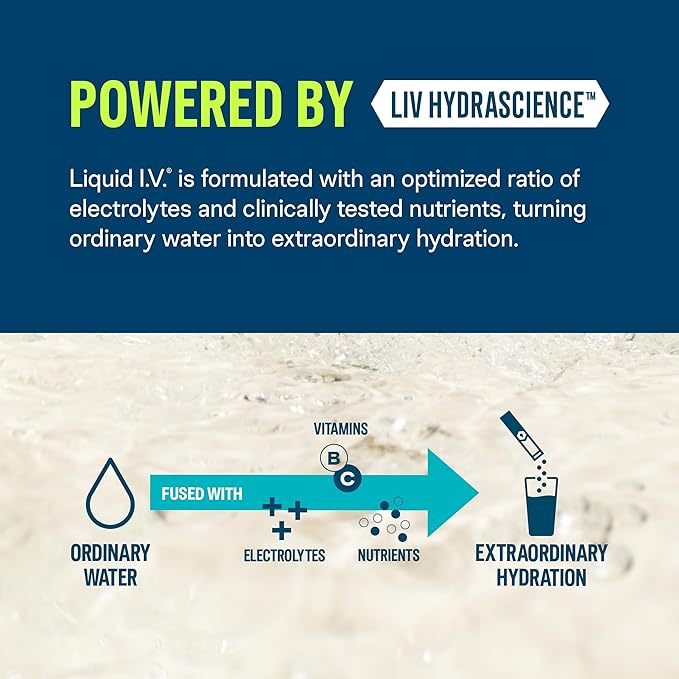 Liquid I.V. Hydration Multiplier Lemon Lime (16 Servings)