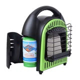 Flame King 10,000 BTU Propane Gas Tank Space Radiant Portable Heater Indoor & Outdoor