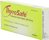 Thyrosafe Potassium Iodide Tablets, 65 Mg, 20-Count (Anti Radiation Tablets)