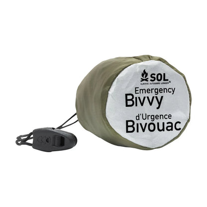 Emergency Bivvy with Rescue Whistle
