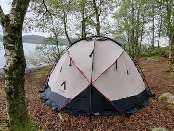 NorTent Gamme 6 - Winter Hot Tent for 6 People - Arctic Light