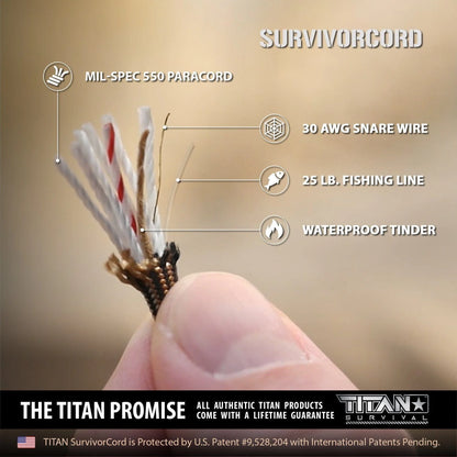 SurvivorCord 25 FT QD