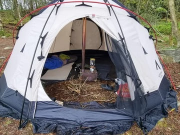 NorTent Gamme 6 - Winter Hot Tent for 6 People - Arctic Light